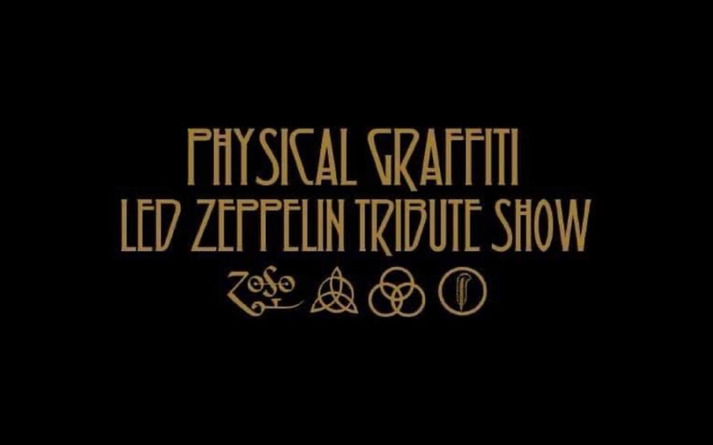 Physical Graffiti Led Zeppelin Tribute Show Band Logo
