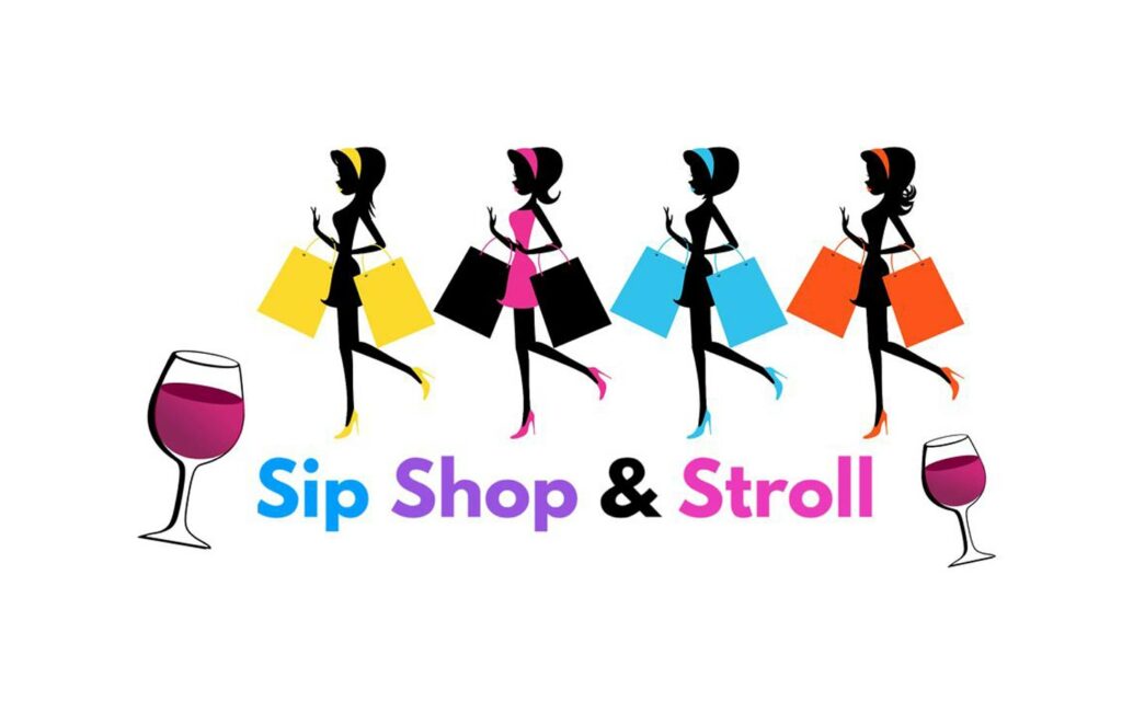 Sip Shop & Stroll Logo